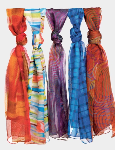 Pack Of 5 Ladies Scarves