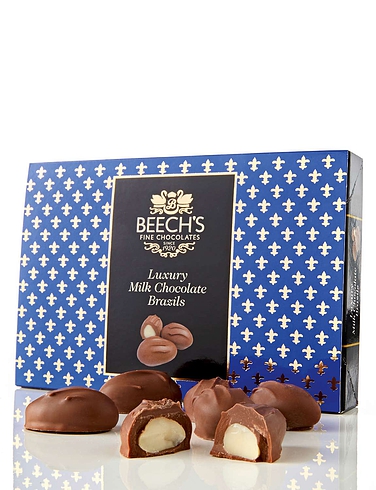 Beechs Luxury Milk Chocolate Brazils Set of 2