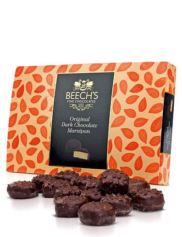 Beechs Original Dark Chocolate Marzipan Set of 2