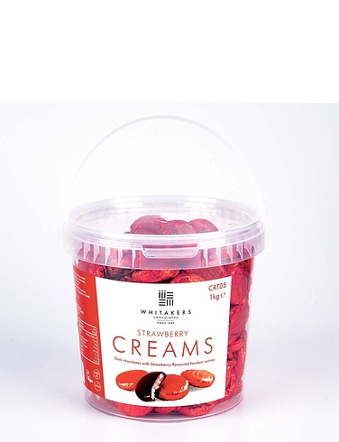 Whitakers Strawberry Dark Chocolate Creams