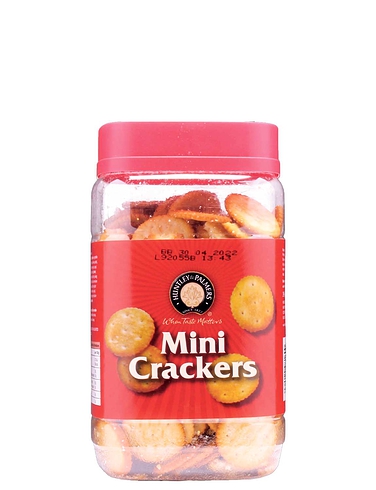 Savoury Mini Crackers Jar Set of 2