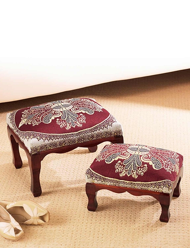 Set of Two Nesting Stools