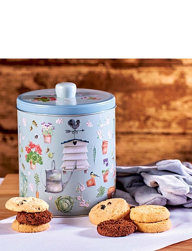 Grandma Wilds Garden & Beehive Biscuit Barrel
