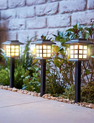 Set of 12 Super Solar Garden Lights