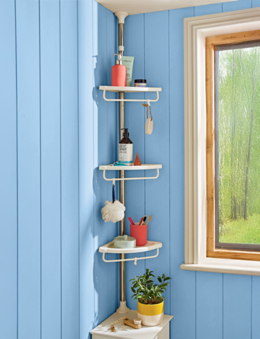 Telescopic Corner Shelf