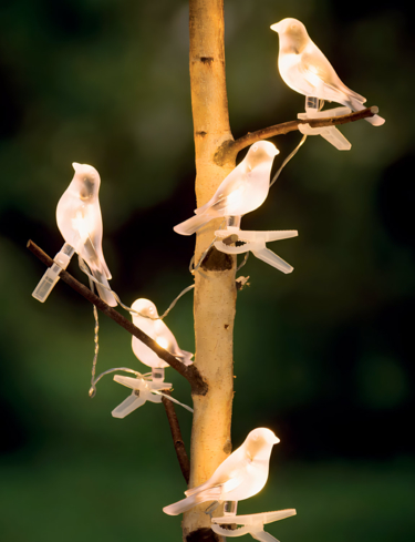 Solar Bird Decoration
