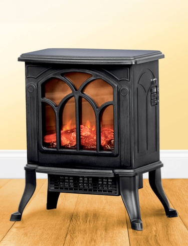 Cast Iron Fire Effect Heater