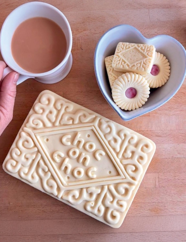 Giant Big Custard Biscuit Shaped Chocolate
