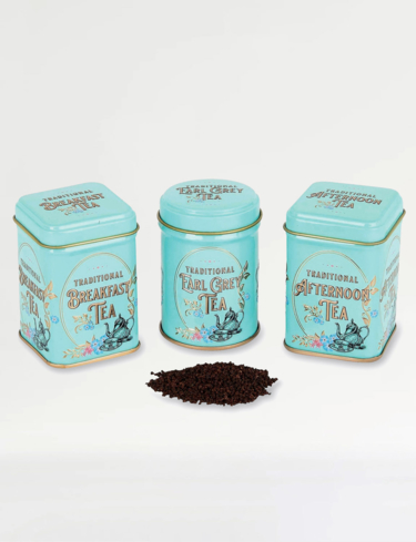 Vintage Victorian Set of 3 Mini Tin Gift Set