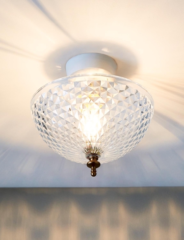 Crystal Clip On Lightshade