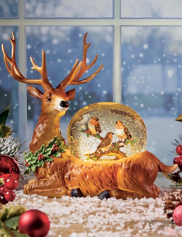 Light Up Glowing Snow Globe