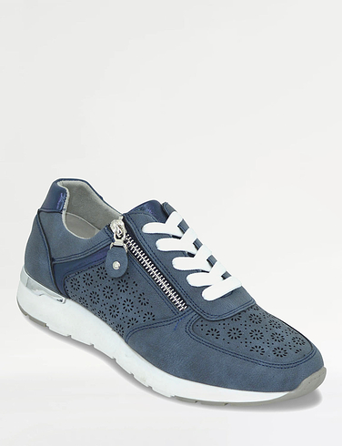 Dr Keller Side Zip Punchwork E Fit Trainer