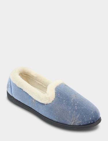 Fleece Lined Star Print Slipper