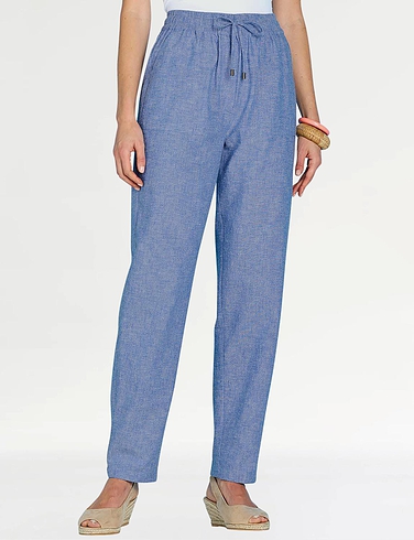 Linen Mix Trouser