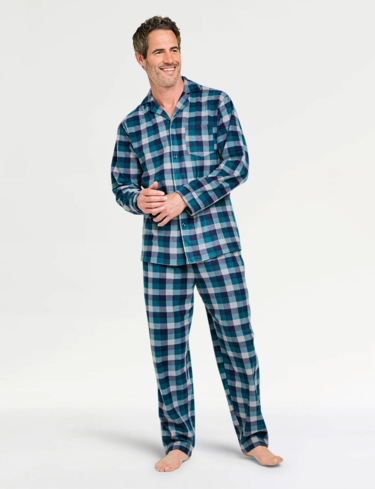 Pegasus Thermal Fleece Traditional Pyjama Set