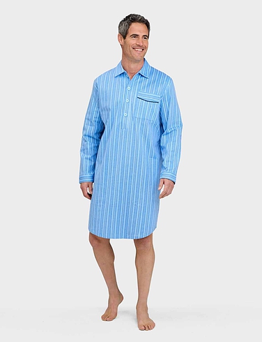 Champion Brushed Cotton Stripe Nightshirt