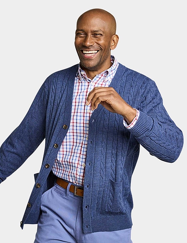 Pegasus Luxury Yarn Cable Cardigan