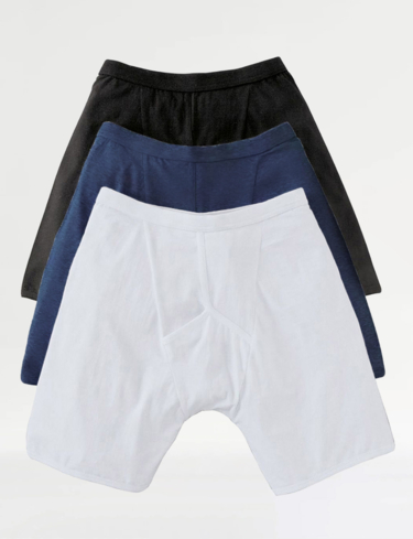 Pack of 3 Knitted Stretch Trunk