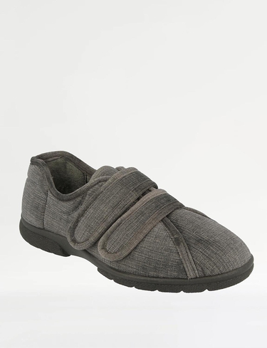 DB Hamilton Mens EE-4E Extra Wide House Slipper