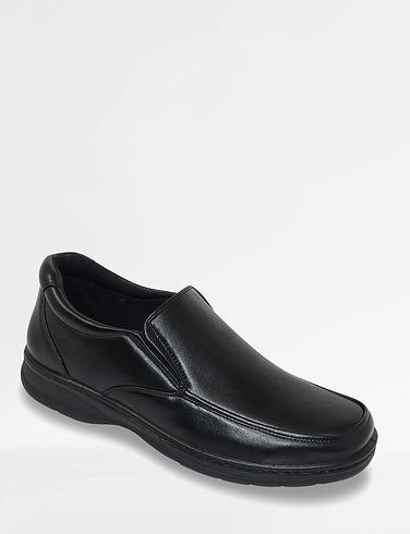 Truflex Slip On Wide Fit Shoe