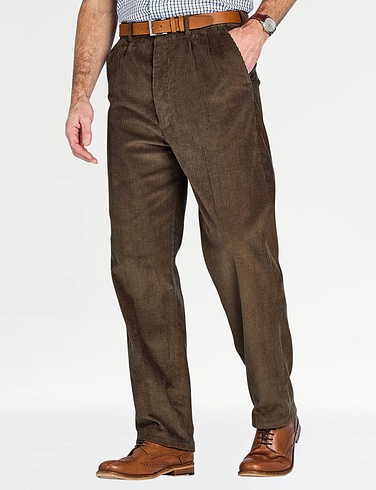 Pegasus High Waist Corduroy Trouser