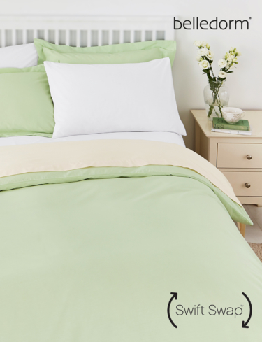 Superfine 200 Count Percale Poly Cotton Duvet Cover