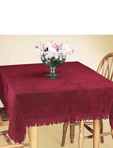 Pure Cotton Chenille Table Cover
