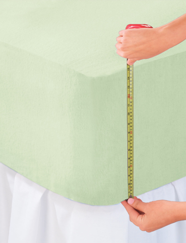 15 Inch Extra Deep Poly Cotton Fitted Sheets